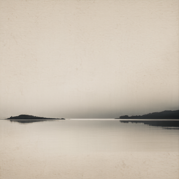 Serene Island Calm Framed Art