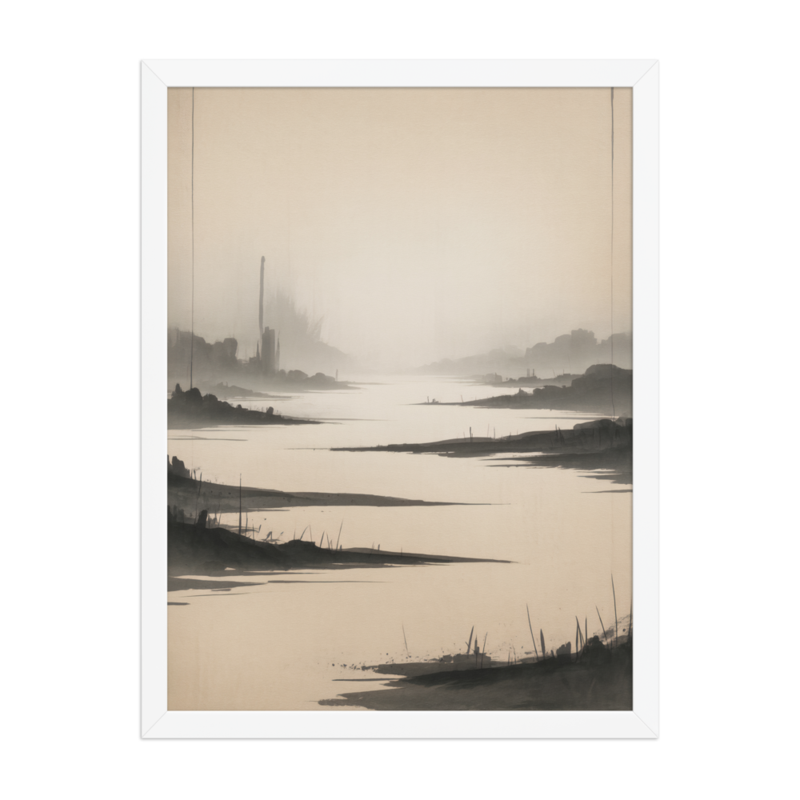 Tranquil Anduin River Framed Poster