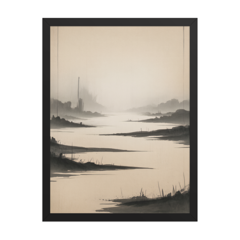 Tranquil Anduin River Framed Poster