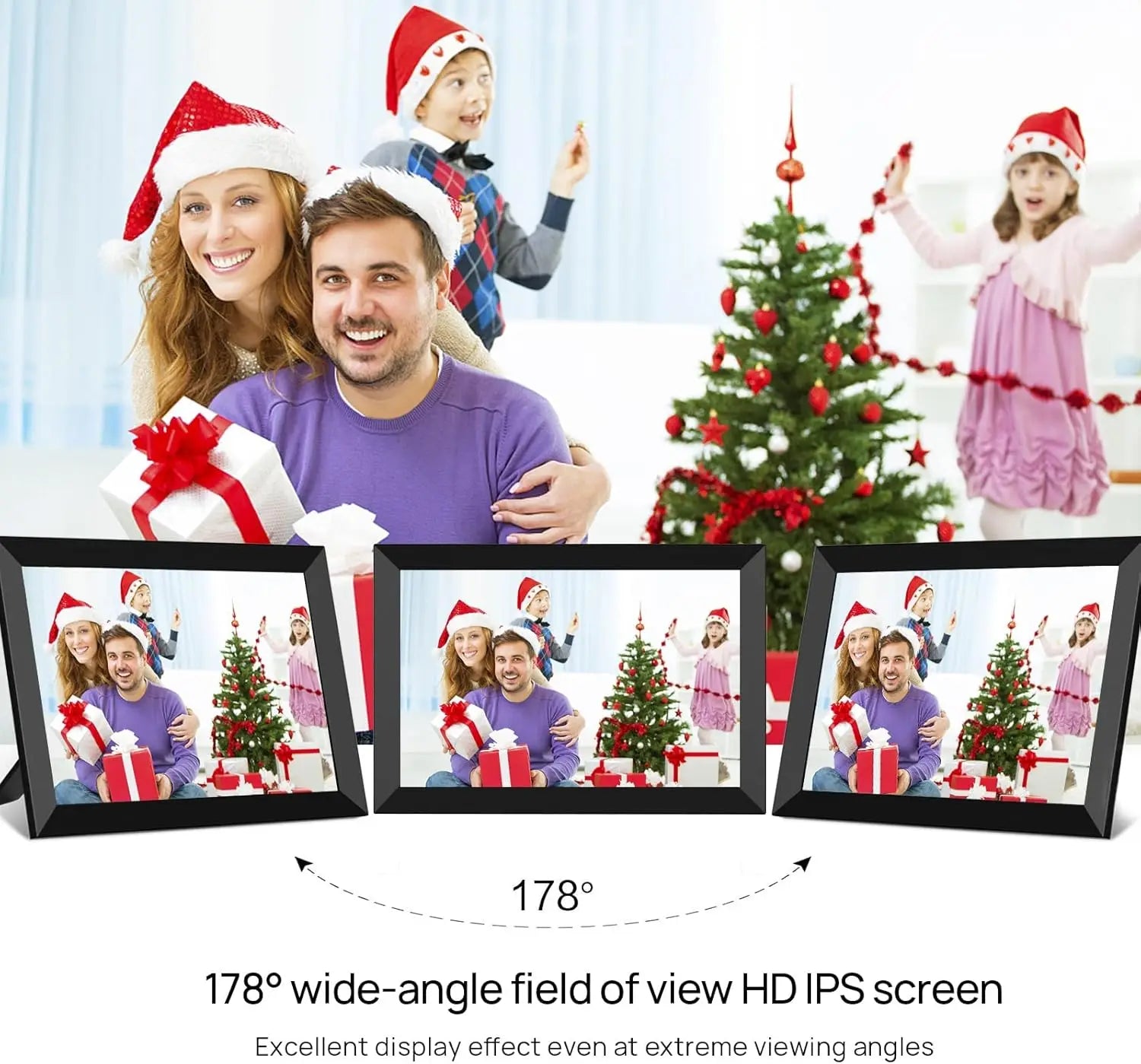 Zen Digital Picture Frame 10.1 Inch 32GB/64GB Smart WiFi