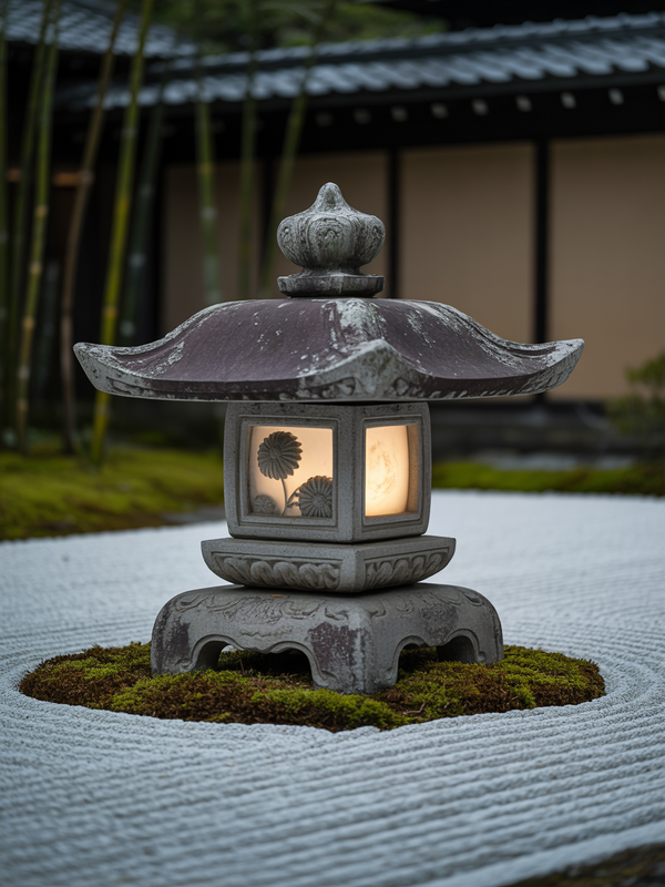 Serene Zen Garden Framed Poster